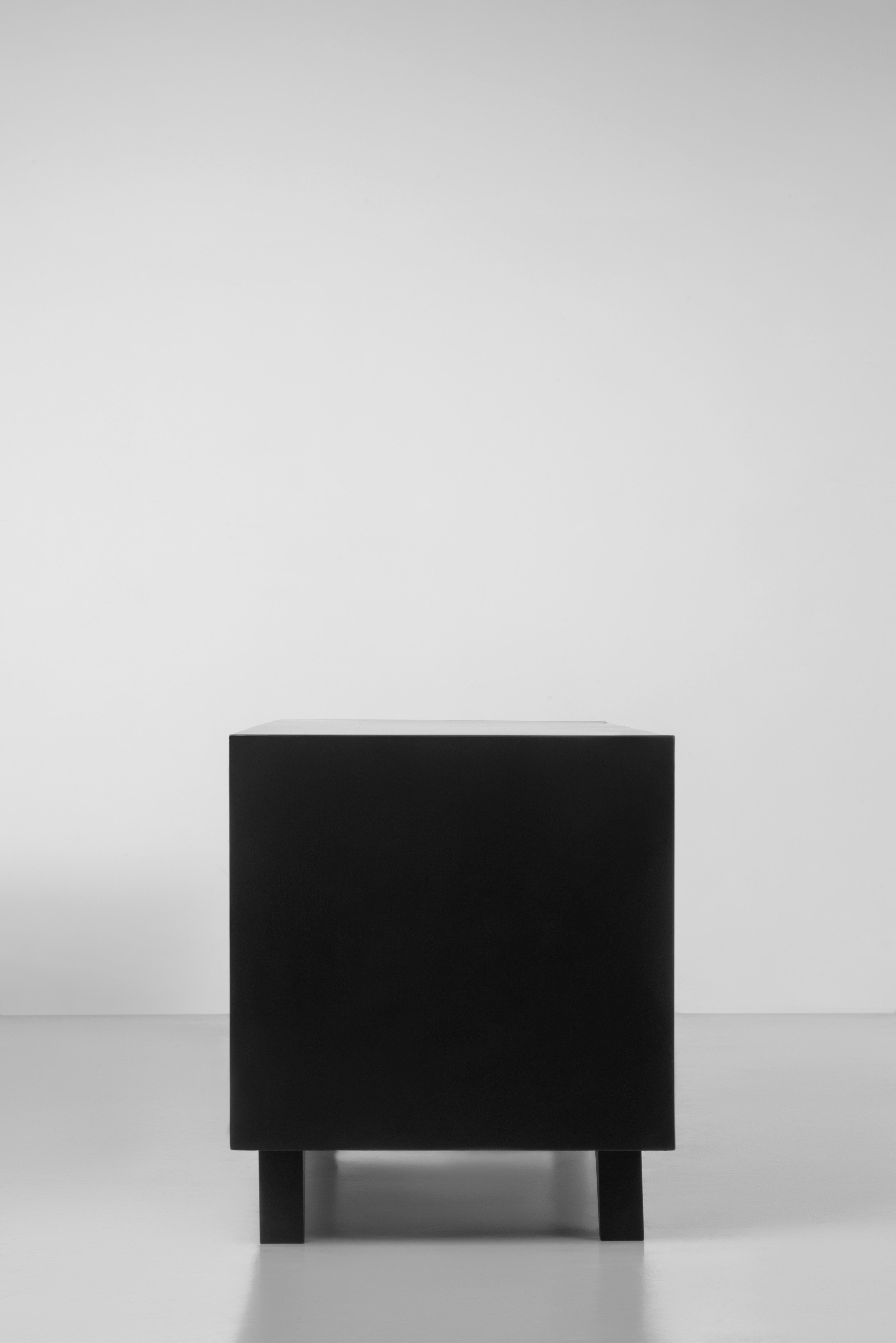 White Ceramic Contemporary Cabinet by Faina 1
