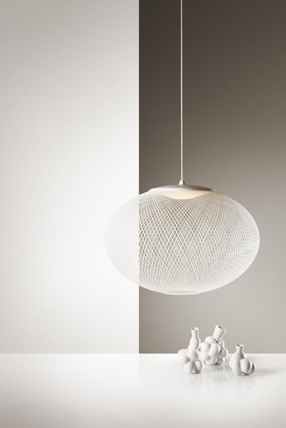 White Ceramic Egg Vase in 3 Sizes by Marcel Wanders for Moooi For Sale 2
