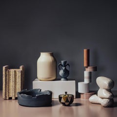 White Ceramic Organic Form Sculpture by Faye Toogood