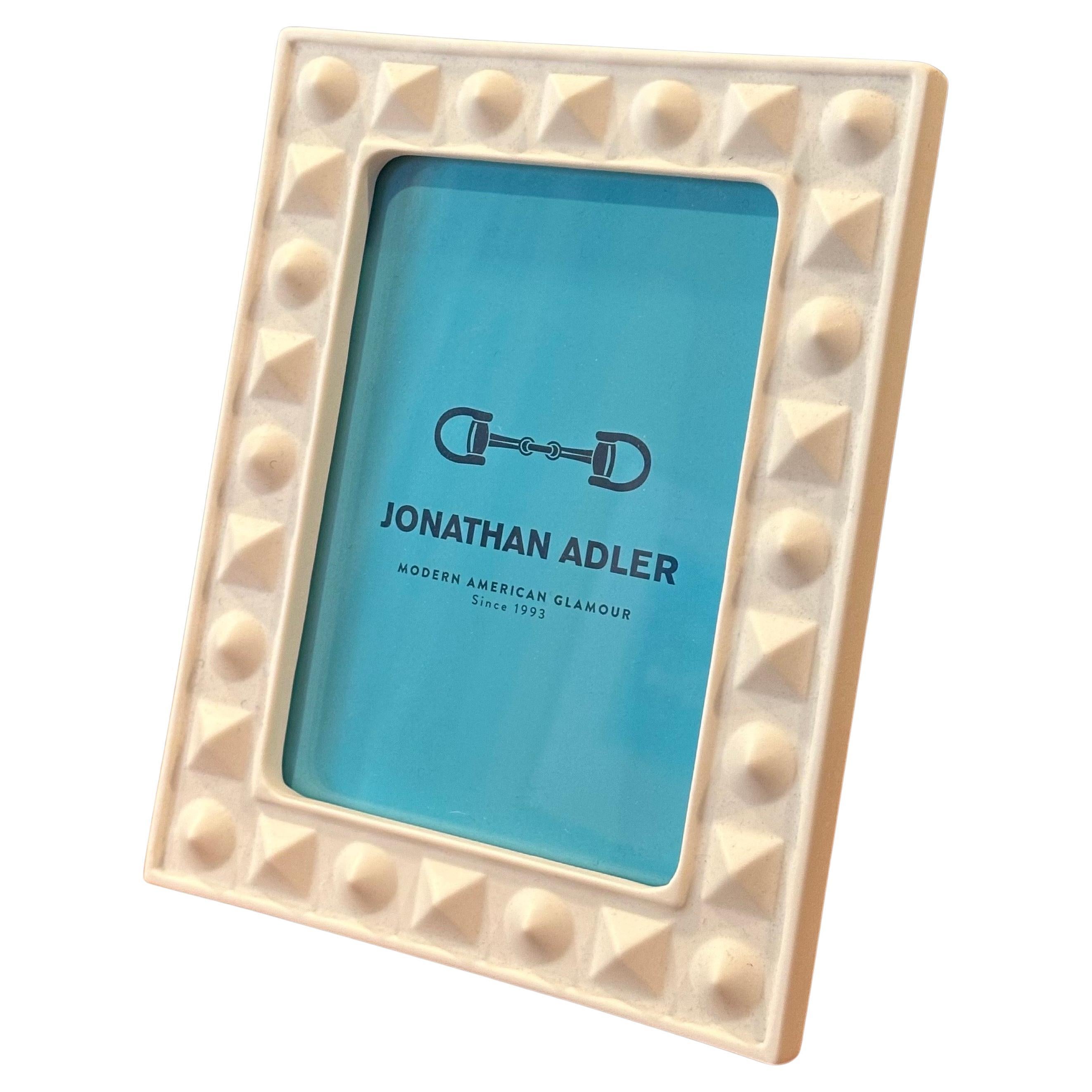 Marco de cerámica blanco de Jonathan Adler - Nuevo en caja en venta 7