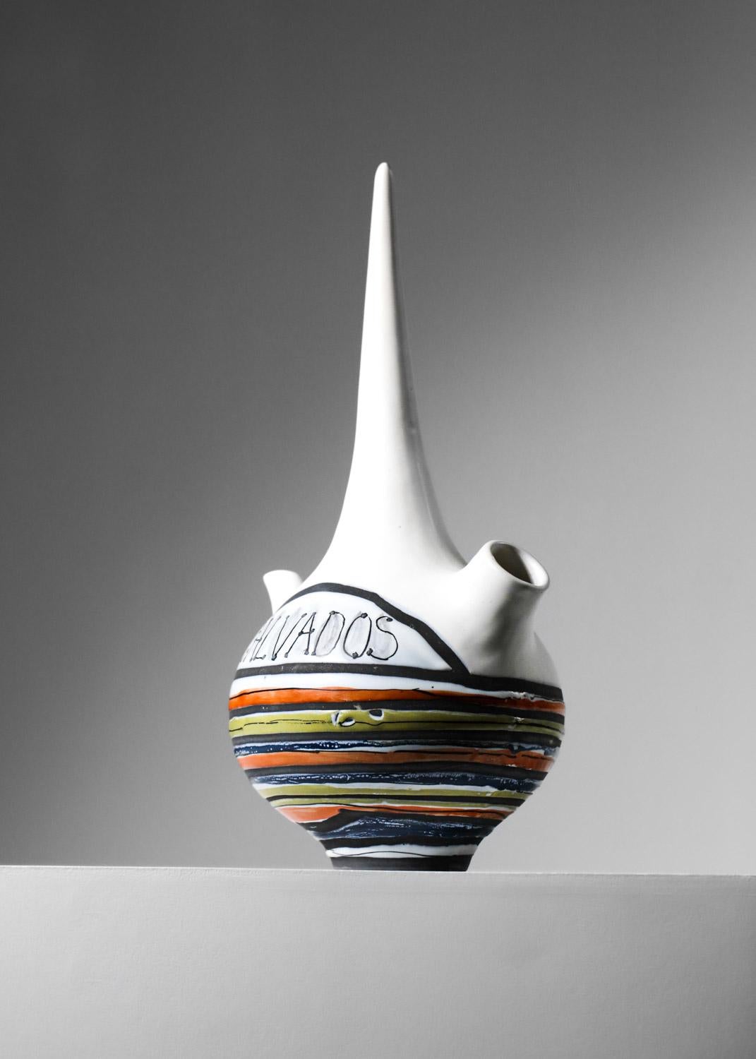 Ceramic White ceramic pitcher 
