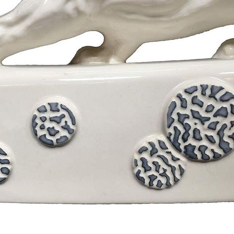 Mid-20th Century White Ceramic 