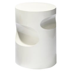 Tabouret Fétiche en céramique blanche  by Hervé Langlais Disponible en différentes couleurs