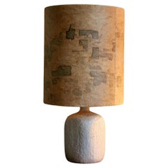 Vintage White ceramic table lamp