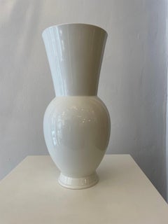 Weie Keramikvase von Marianne Brandt, Deutschland, Bauhaus, 1920er Jahre