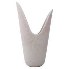 White Ceramic Vase, Gunnar Nylund, Rörstrand, Scandinavian Midcentury Vintage