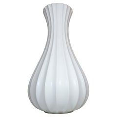 White Ceramic Vase, Pia Rönndahl Rörstrand, Scandinavian Modern