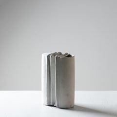 Weiße Keramikvase, Rosenthal Weiße Keramikvase, Rosenthal