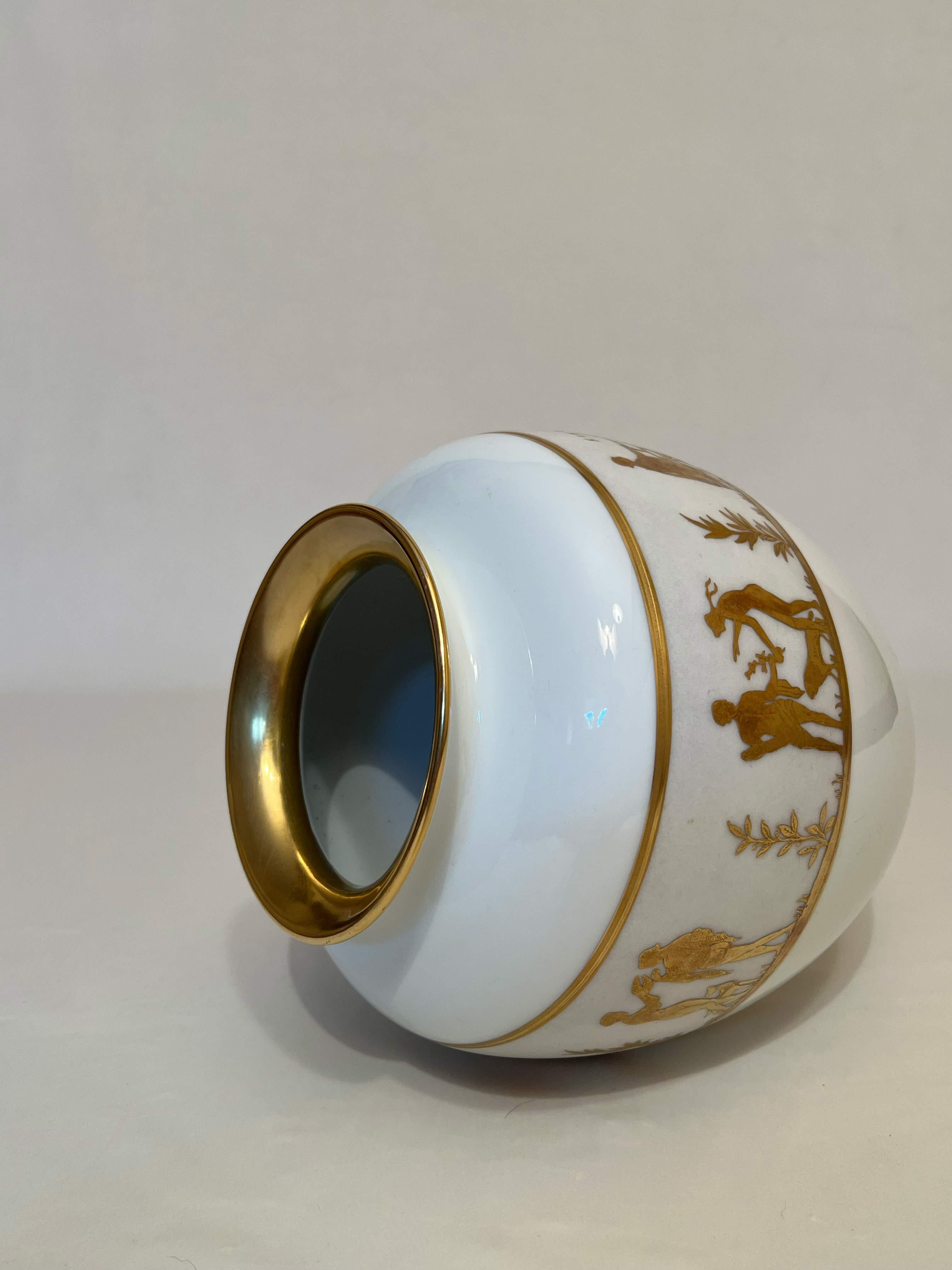 neofitou keramik vase 24k gold