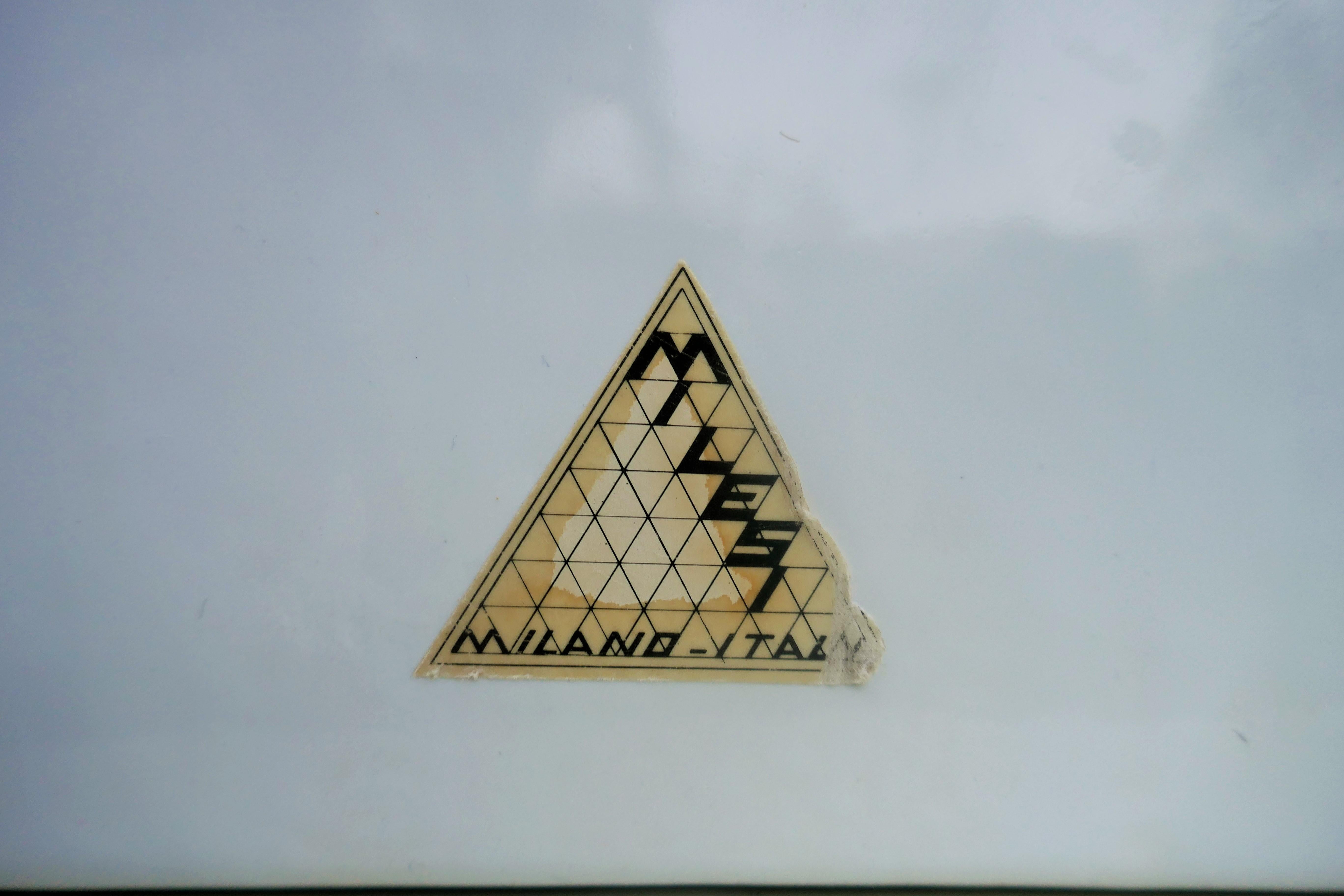 Céramiques blanches d'Egidio Milesi, Milan en vente 6