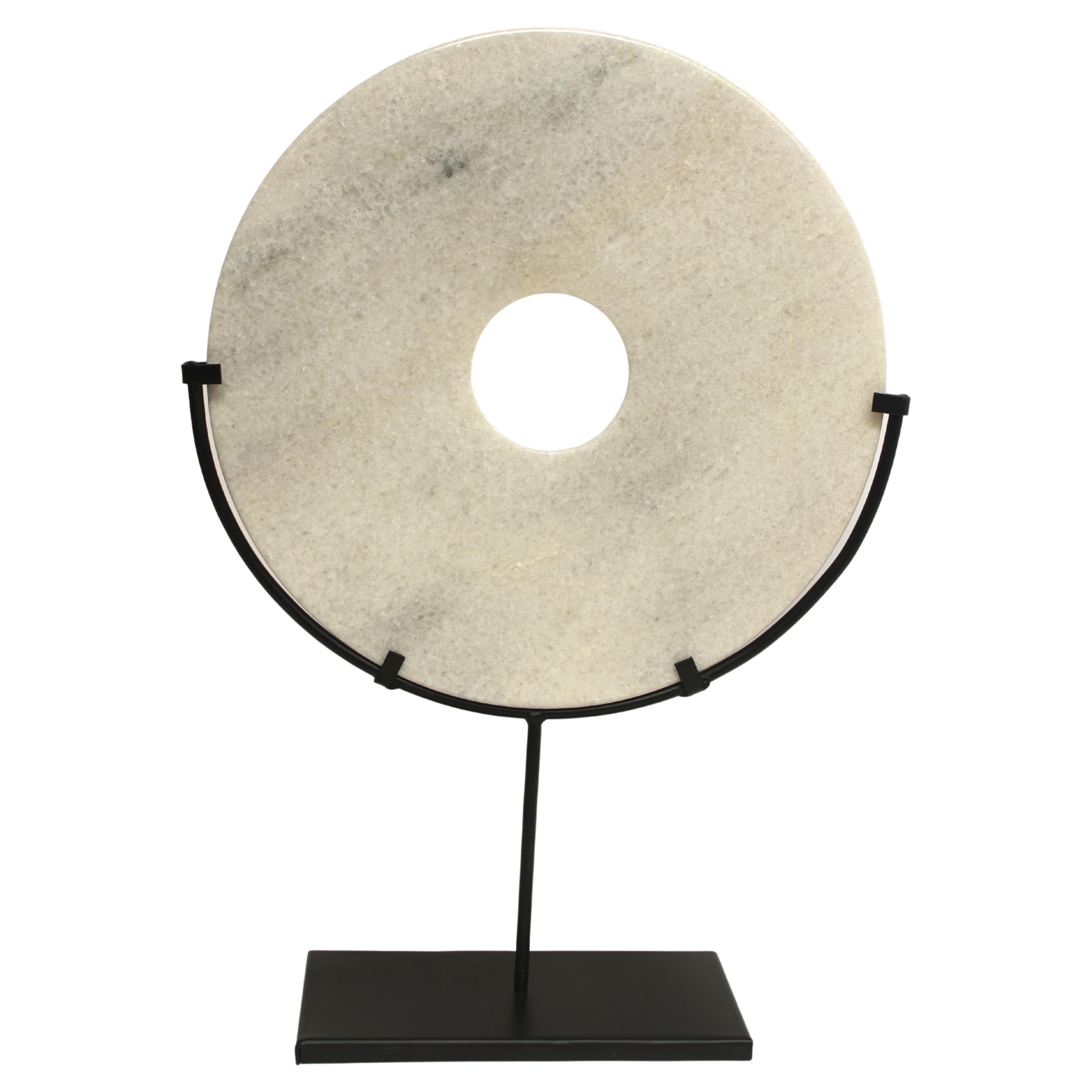 White Ceremonial Granite Bi Disc