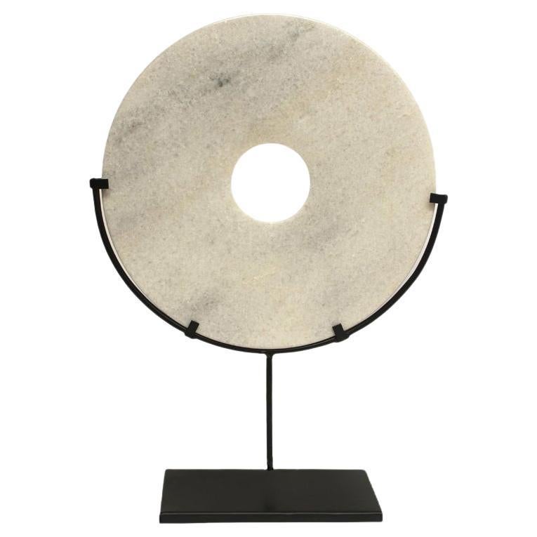 White Ceremonial Granite Bi Disc