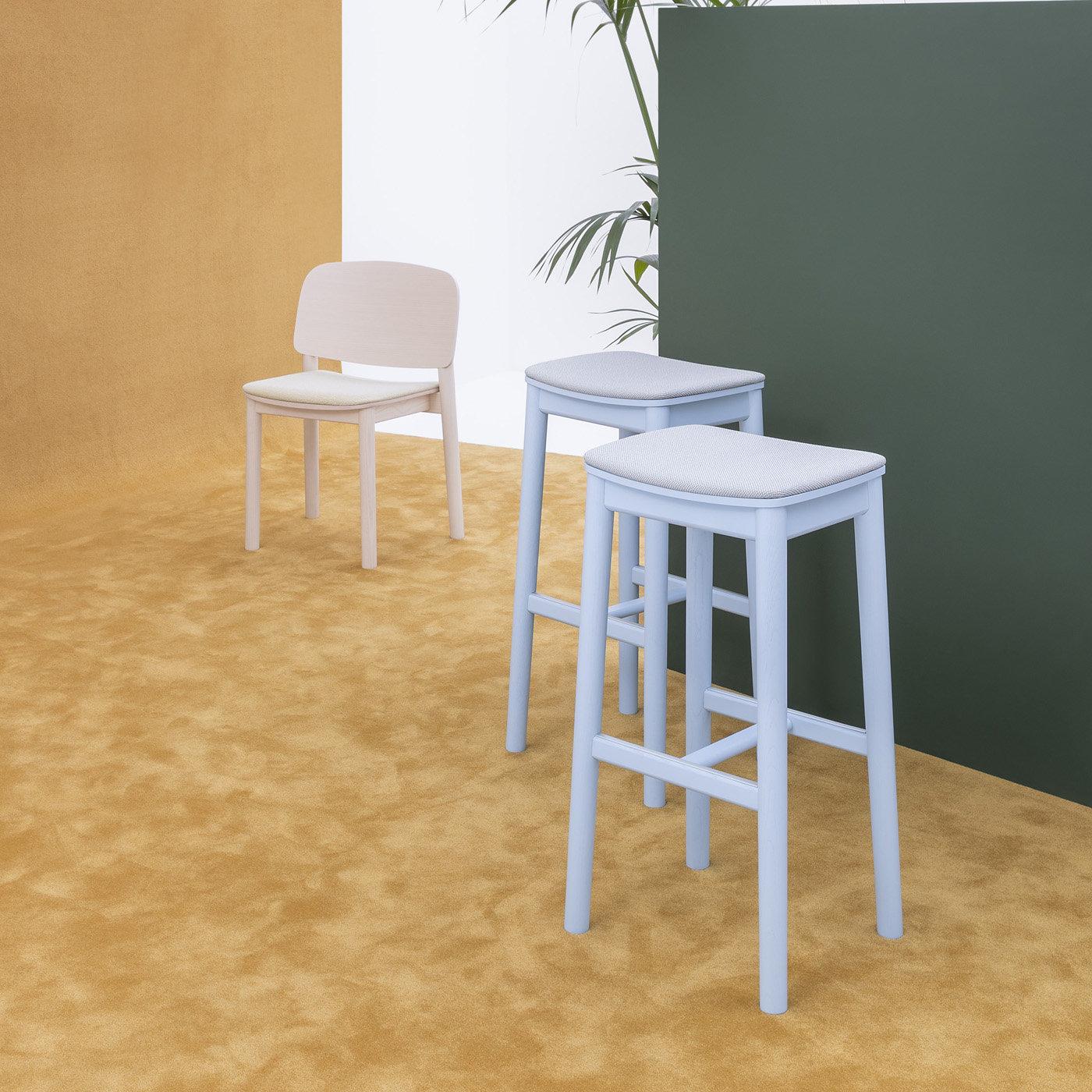 Italian White Chair by Harri Koskinen For Sale