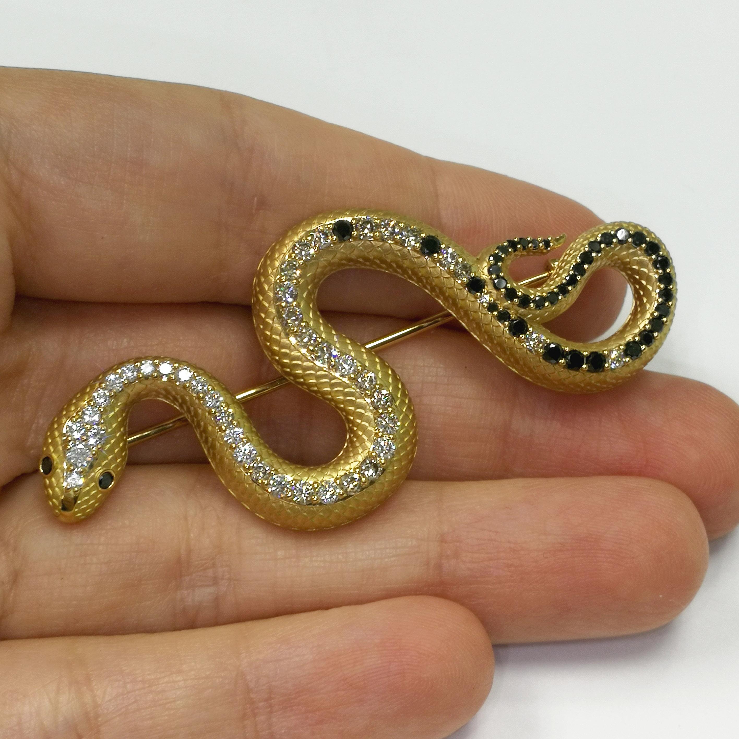 black snake with yellow diamonds