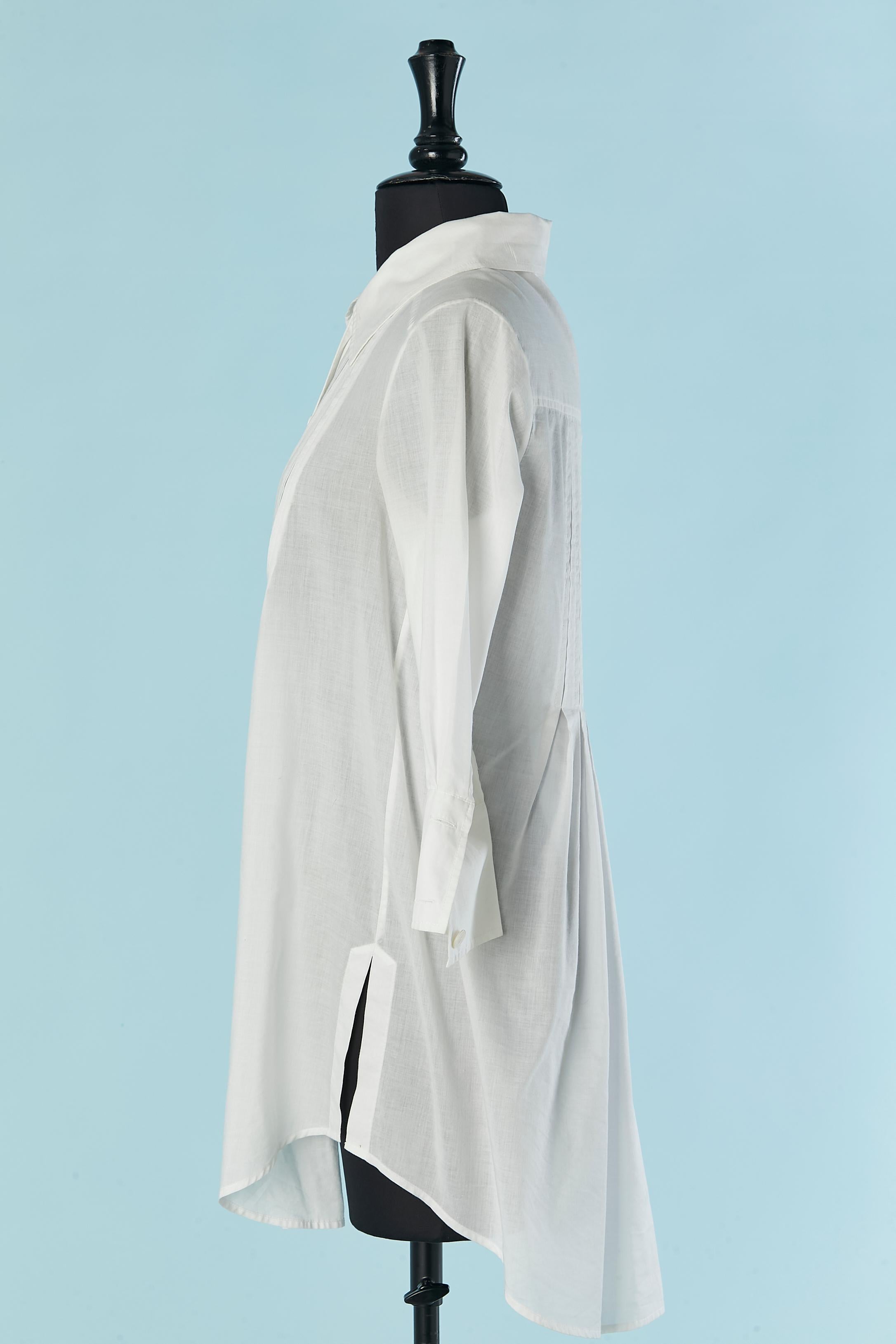 Gray White chemise dress Diane Von Furstenberg New with tag For Sale