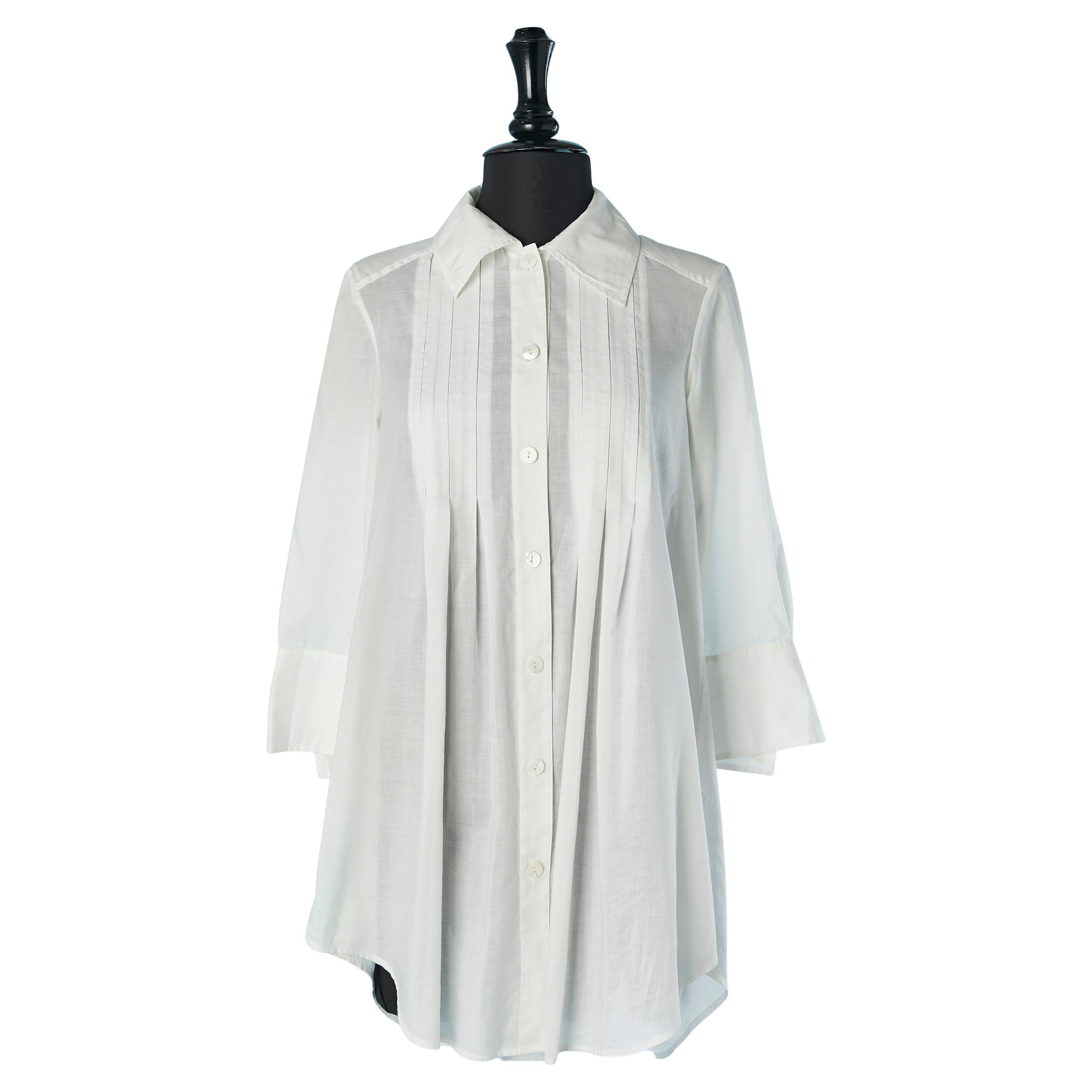White chemise dress Diane Von Furstenberg New with tag For Sale