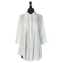 Vestido chemise blanco Diane von Furstenberg Nuevo con etiqueta