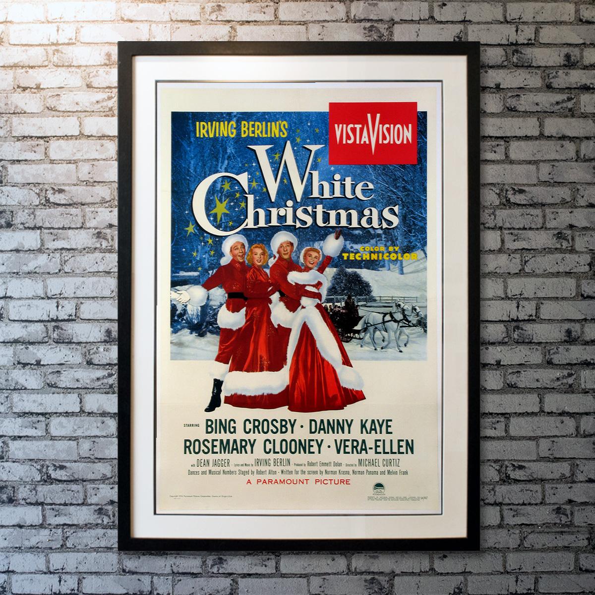 'White Christmas' 1954 Poster In Good Condition For Sale In London, GB