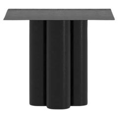 White Chunky Square Table