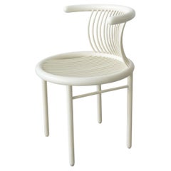 Chaise Circo blanche par Jutta et Herbert Gotting Lübke, 1980