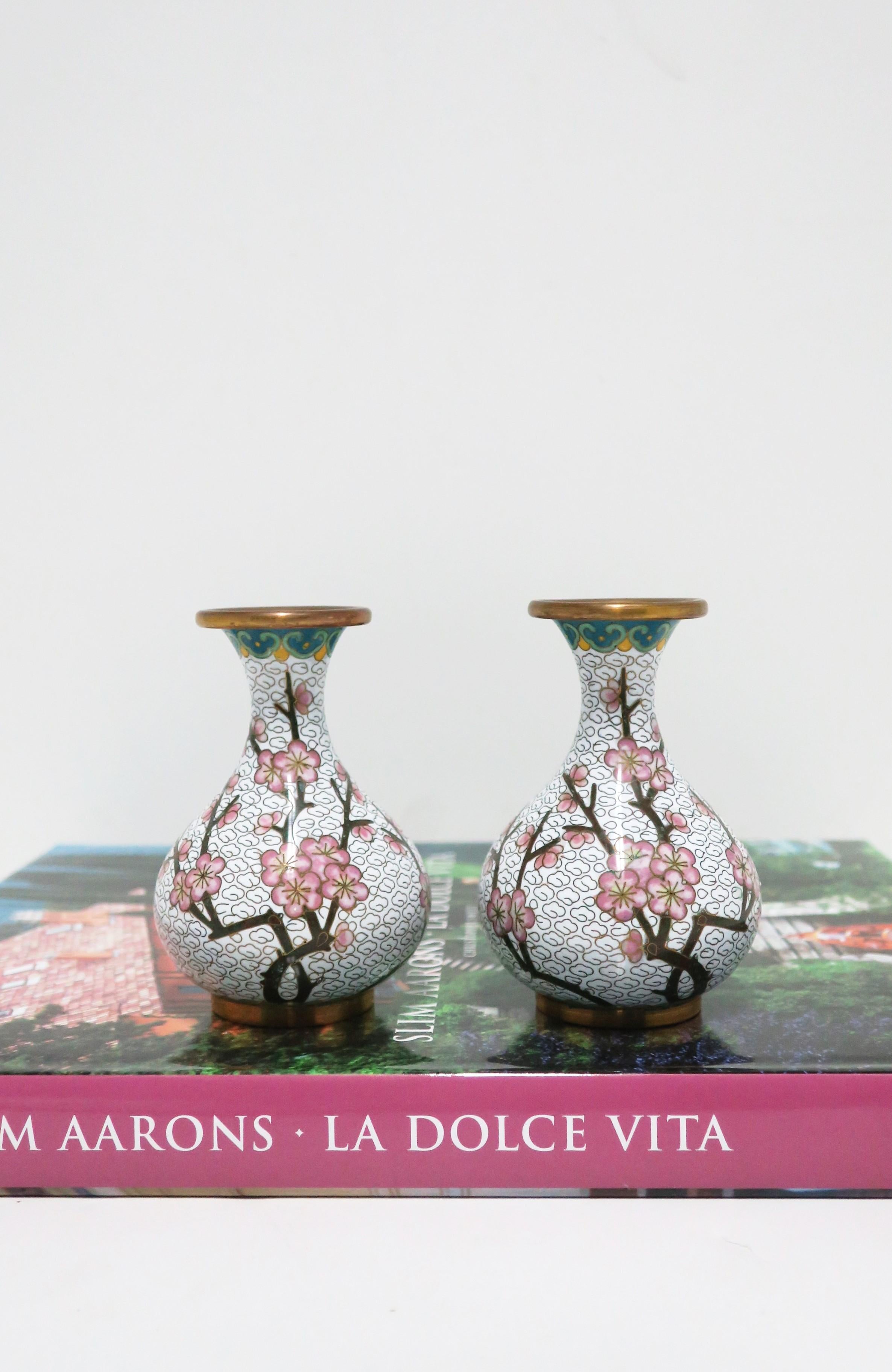 cloisonne vases