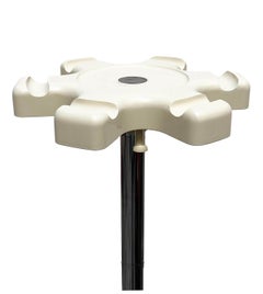 Weißer Garderoben- und Schirmständer in Weiß von Paolo Orlandini & Roberto Lucci für Velca, Italien