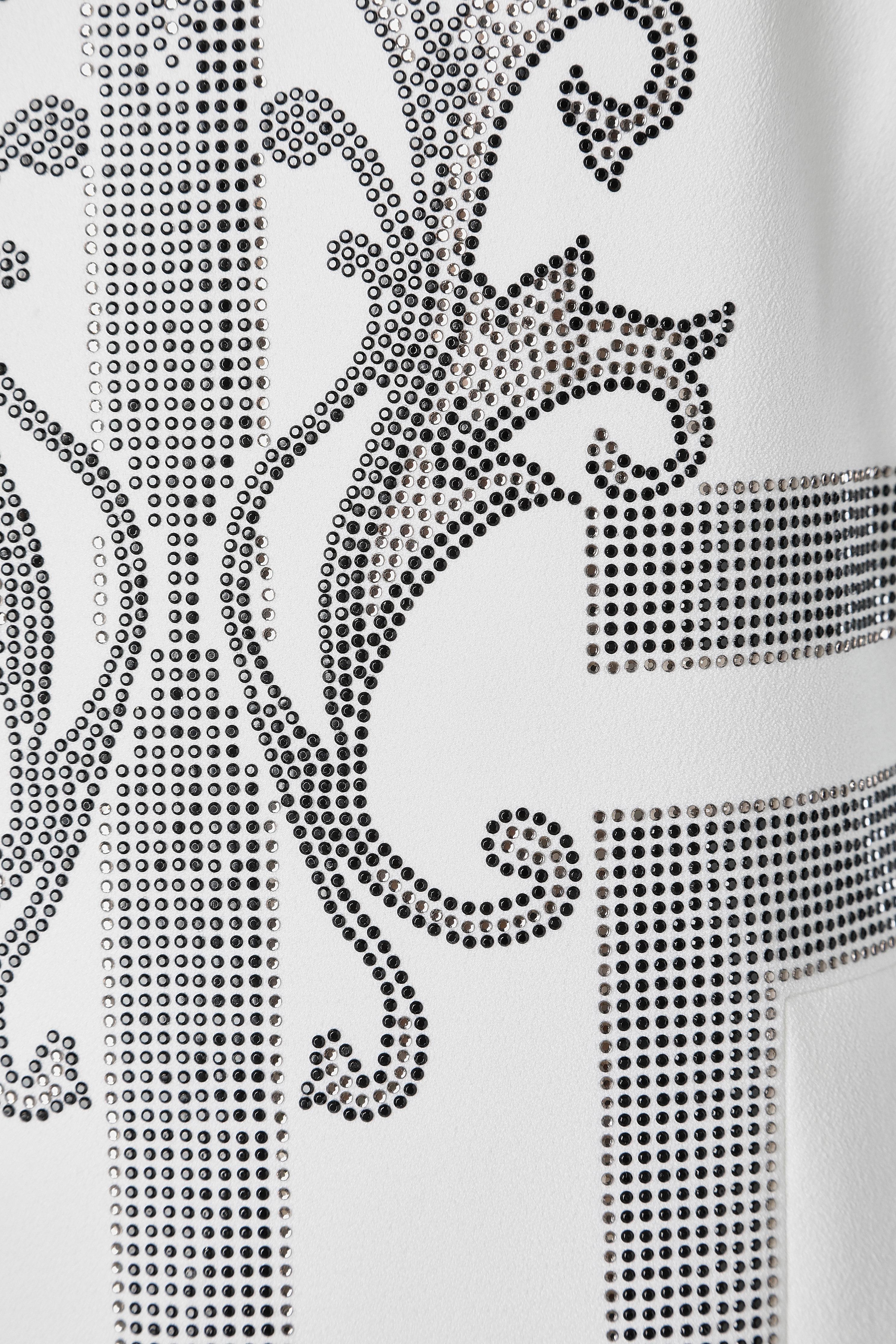 versace rhinestone dress