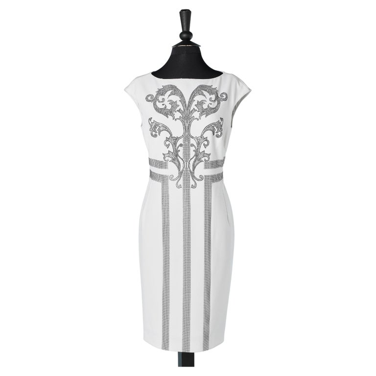 white christmas dresses Embellished Diamante Mini Dress main image 0