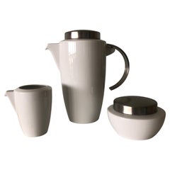 White Coffee Set by Thomas for Rosenthal "Loft" Collection