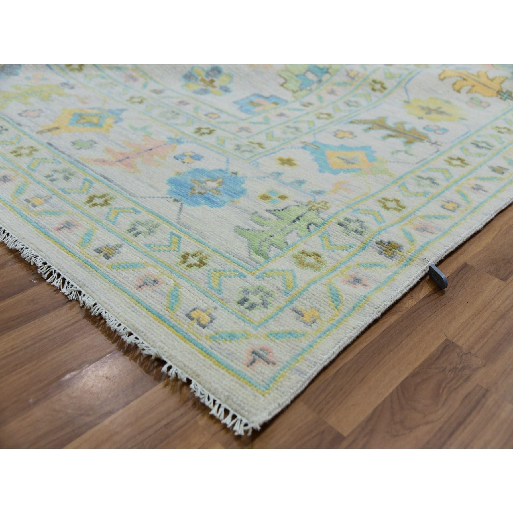 Tapis XL en laine nouée à la main 12'2