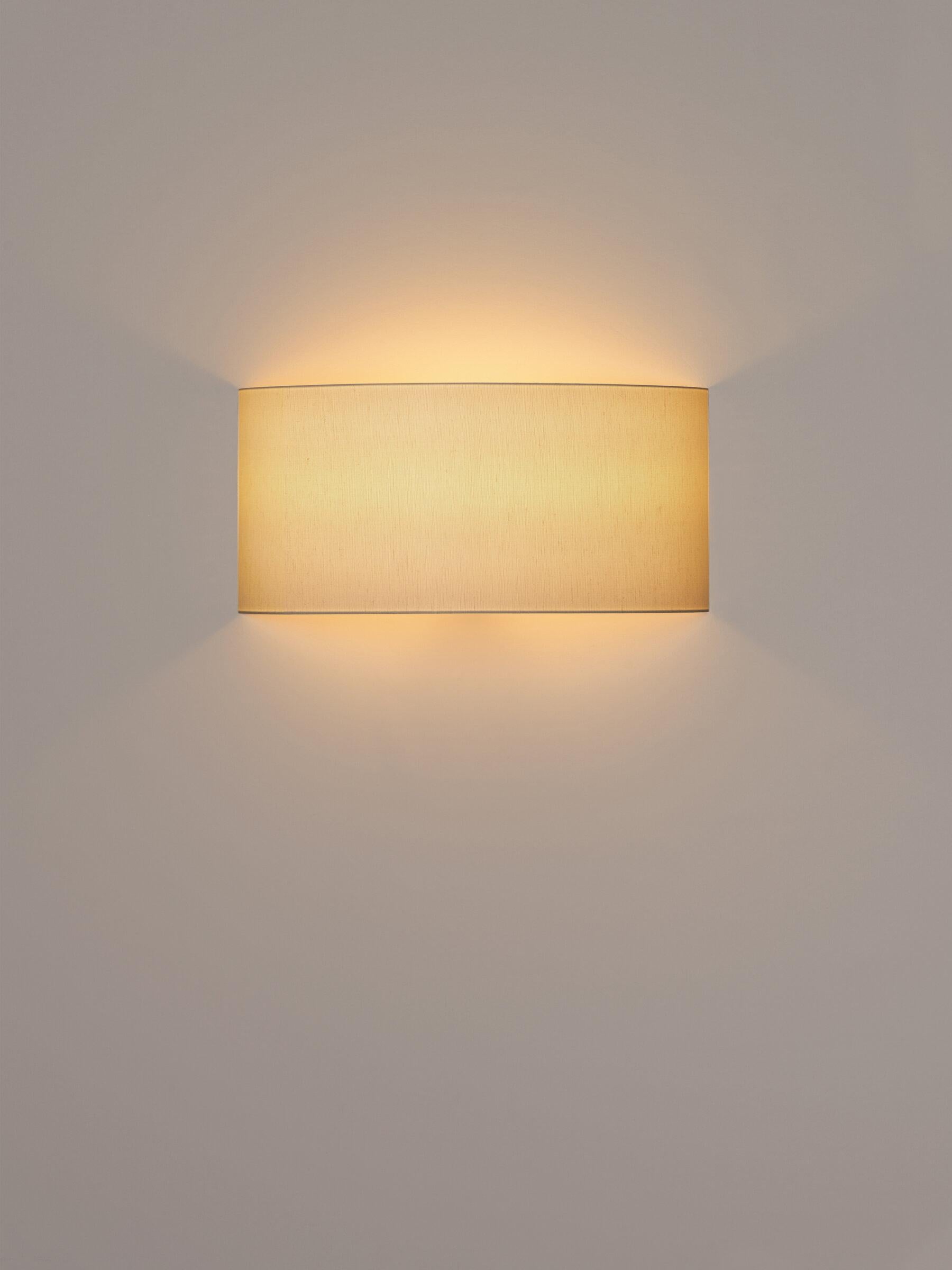 Modern White Comodín Rectangular Wall Lamp by Santa & Cole