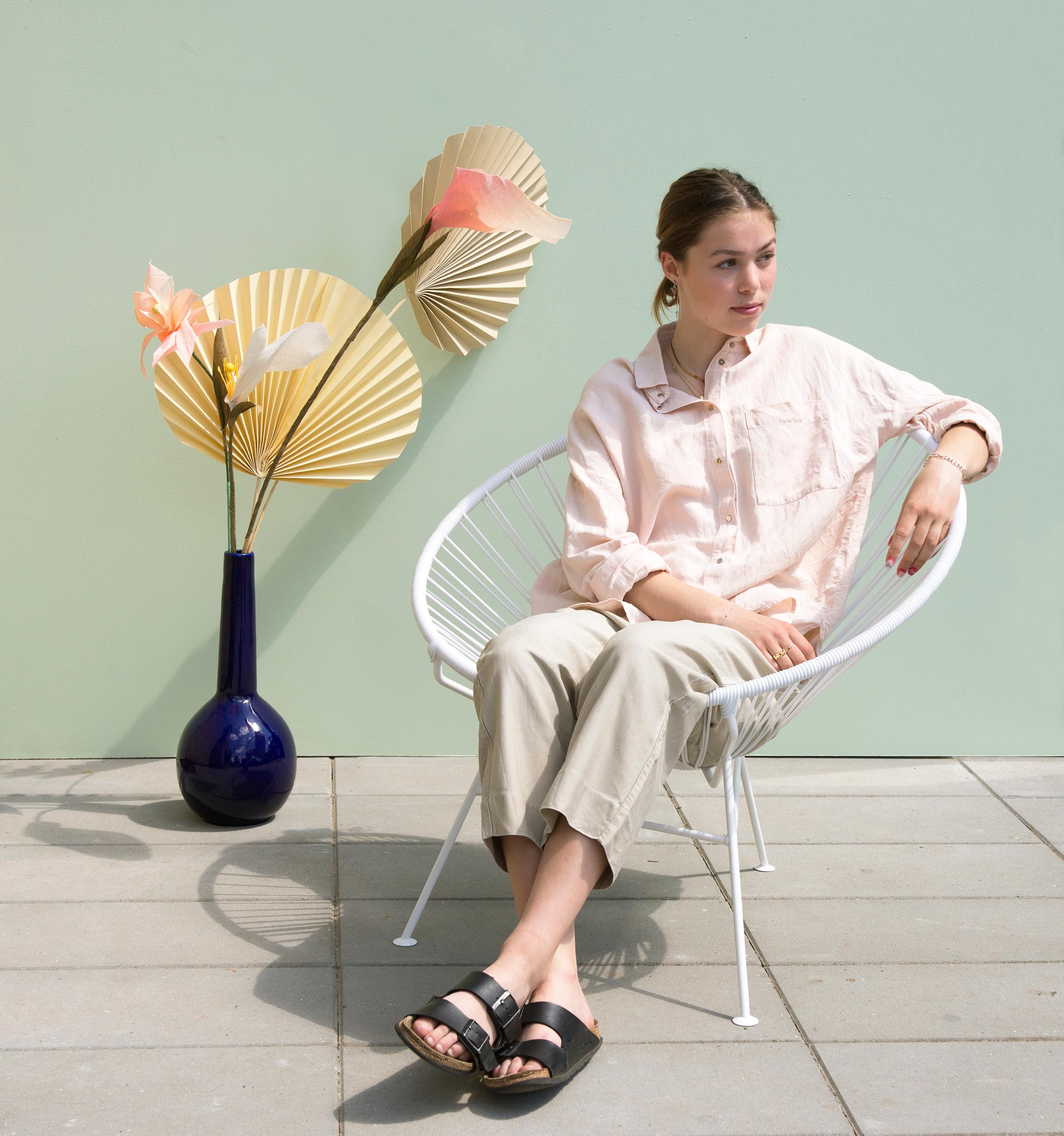 Danese Sedia Whiting Condesa, struttura bianca, di OK Design in vendita
