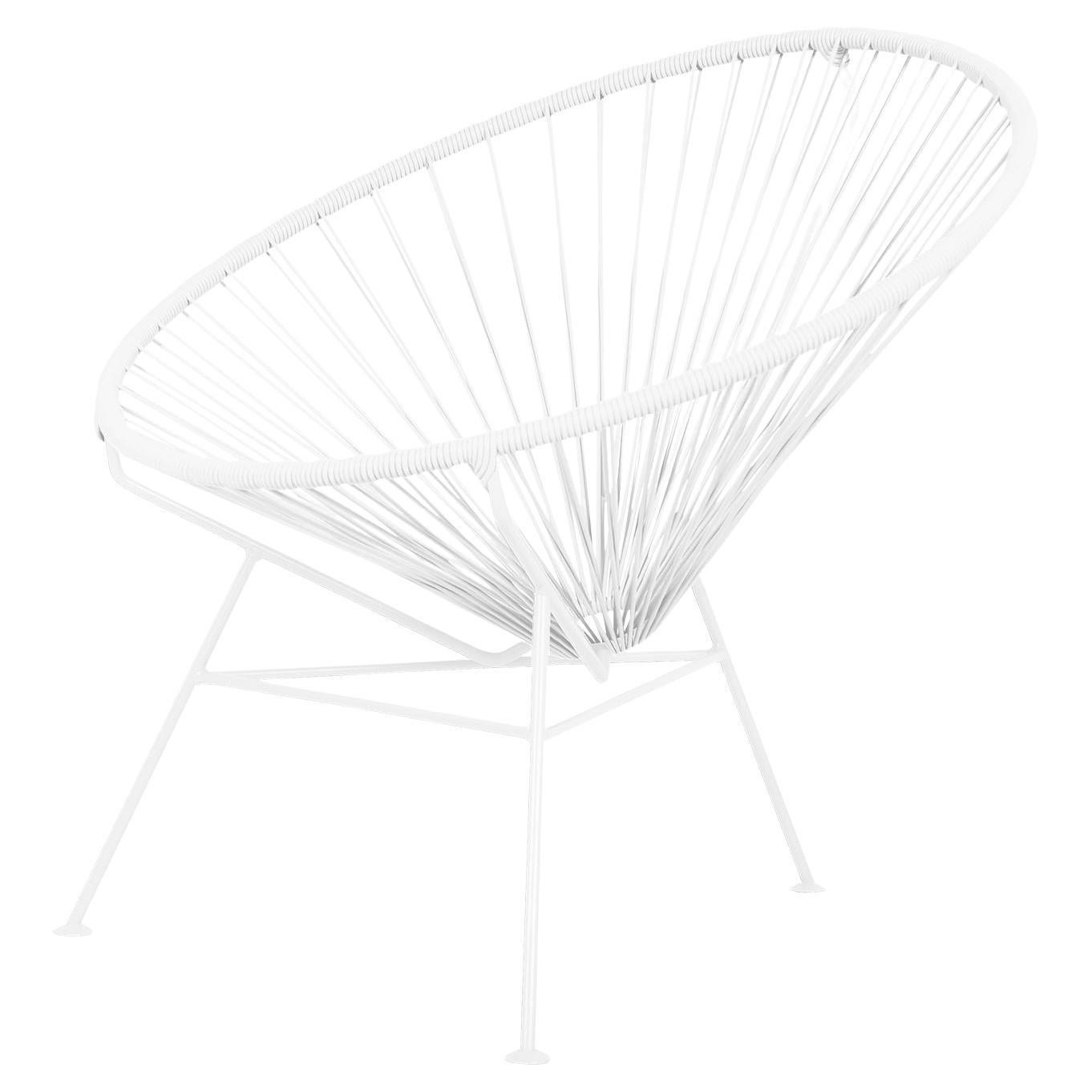 White Condesa Chair, White Frame, by OK Design