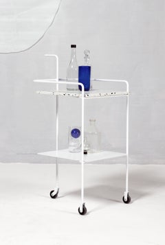 Carrello per coriandoli bianco di OK Design