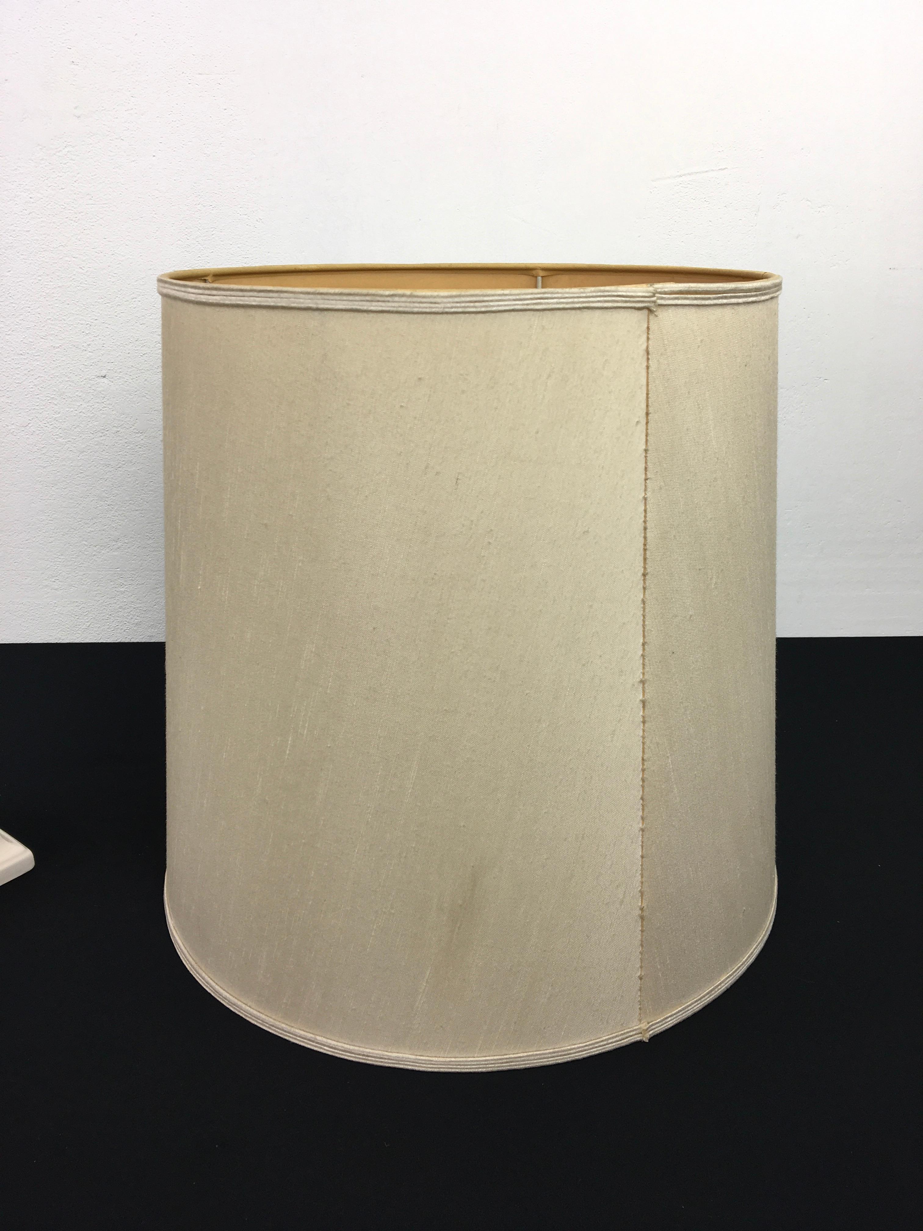 White Corn Cob Table Lamp, Italy, 1960s  For Sale 6