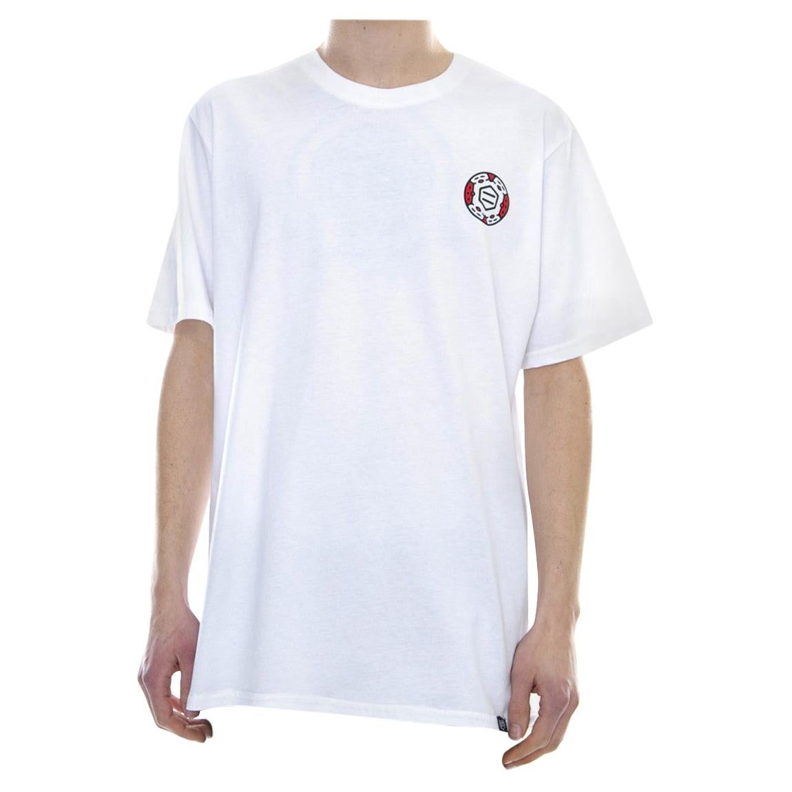 White cotton Africa T-shirt NWOT