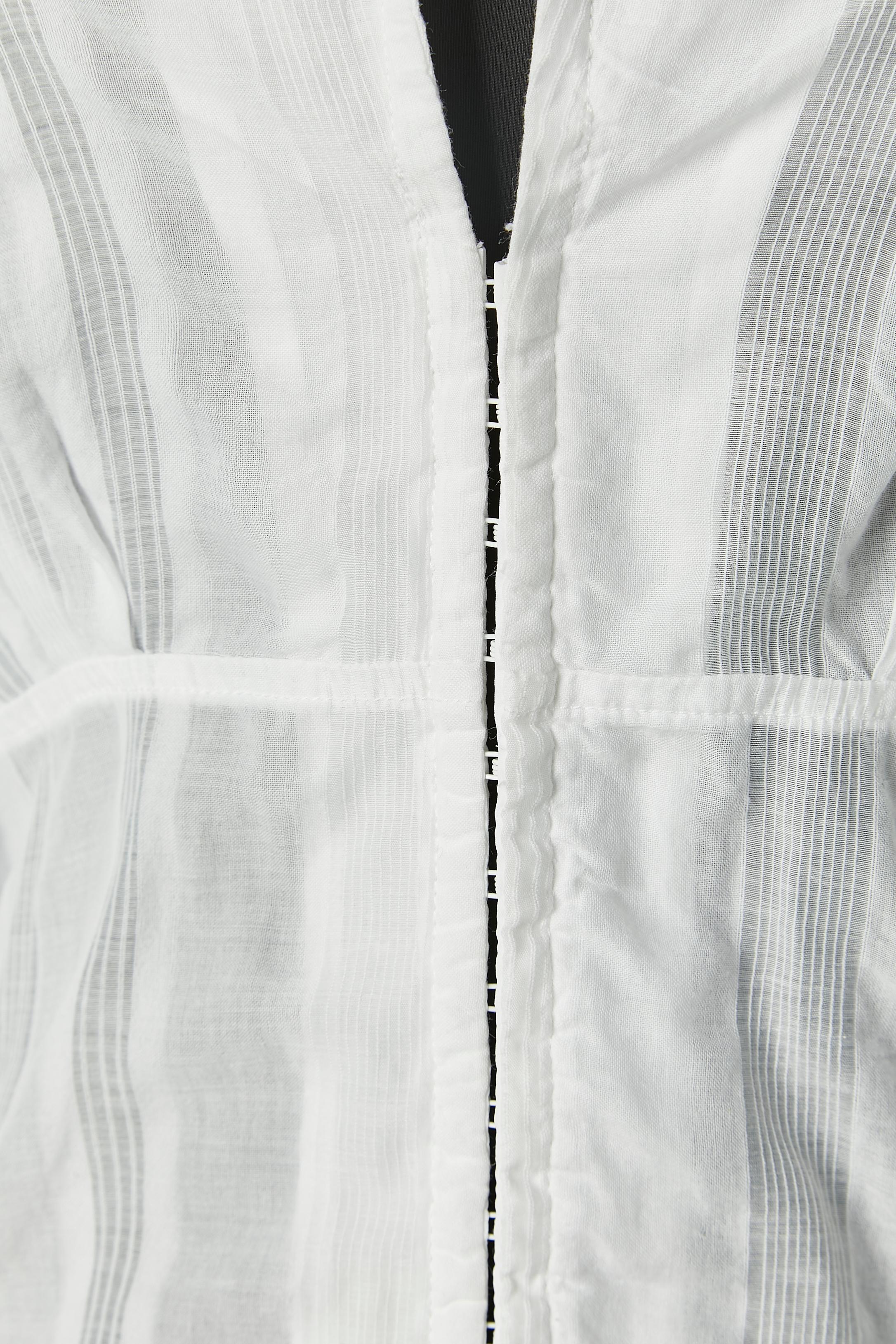 Weiße Baumwollbluse JUST CAVALLI im Angebot 2
