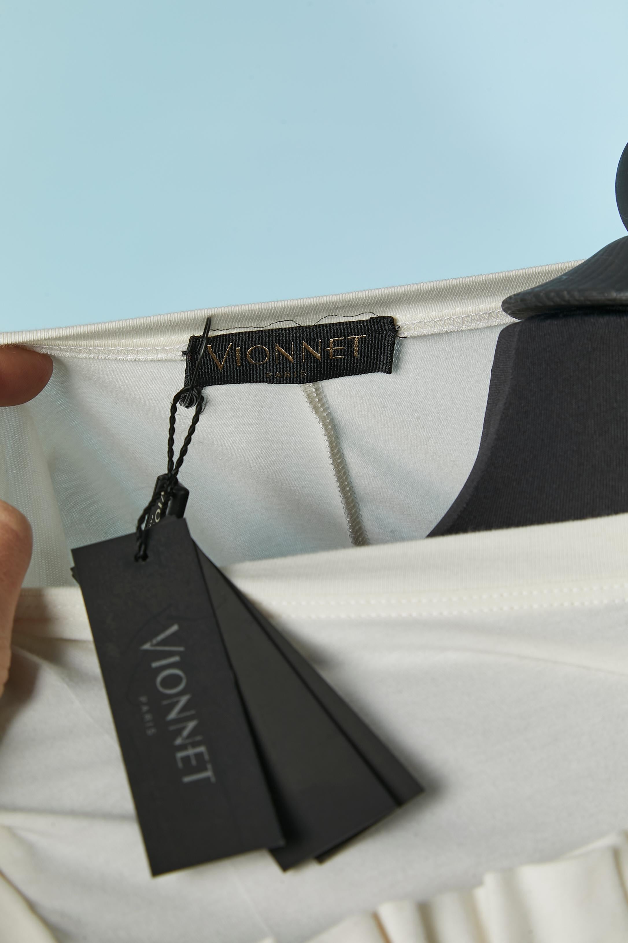 Robe sans manches torsadée sur le devant VIONNET en vente 1