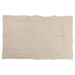 White Cotton Plaid Never Used