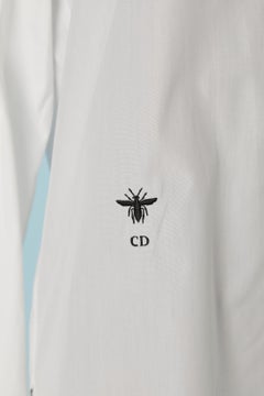 White cotton Popeline shirt CHRISTIAN DIOR