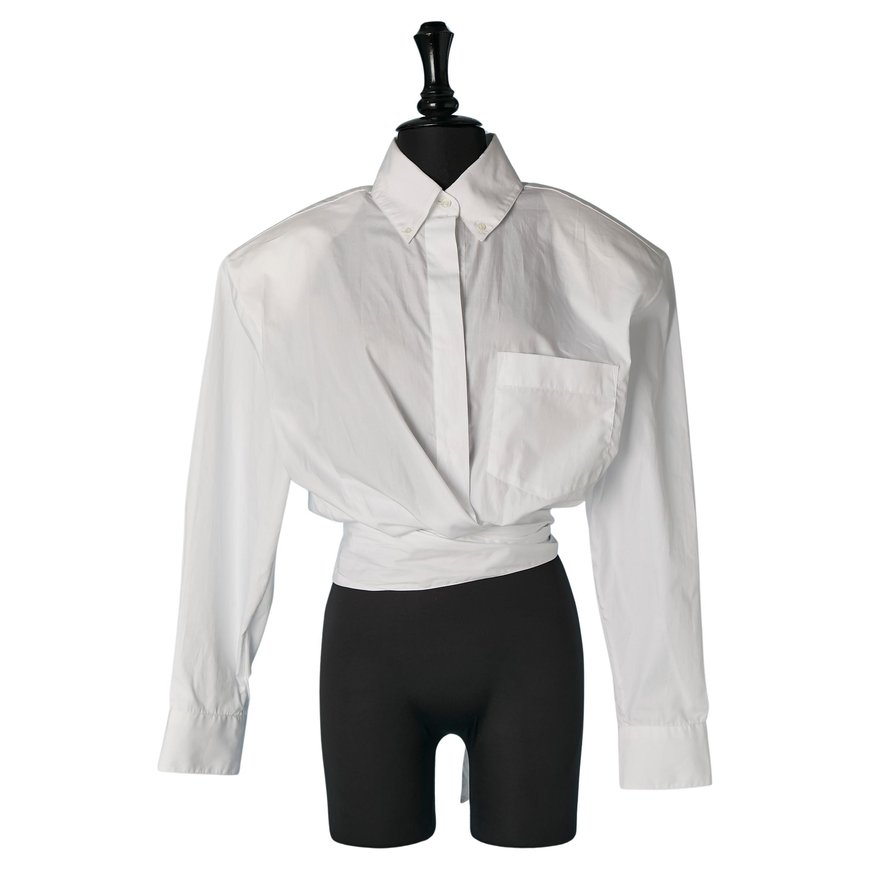 Camisa blanca de algodón ALEXANDRE VAUTHIER