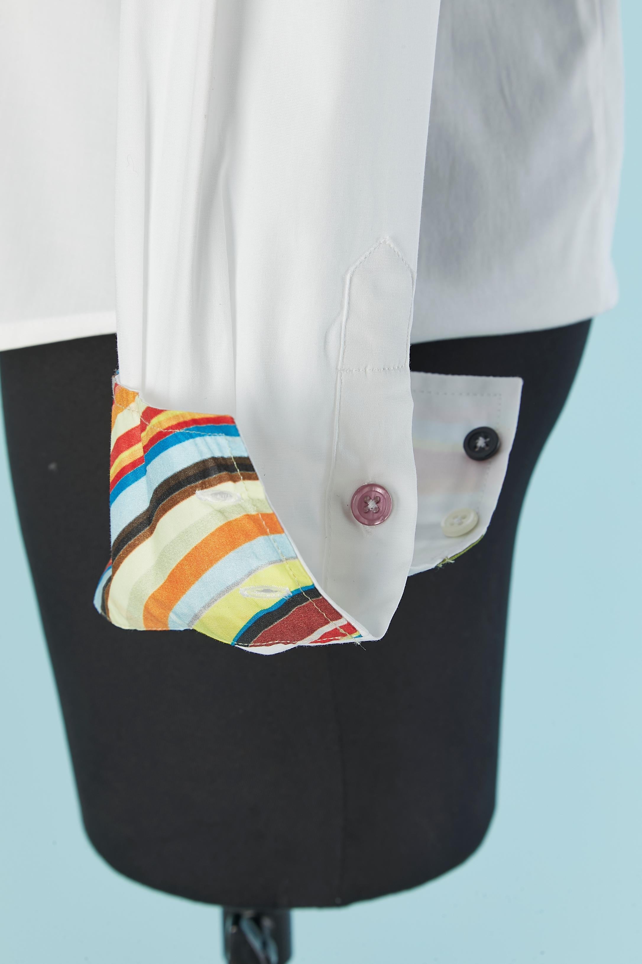White cotton shirt Paul Smith Black Label New For Sale 1