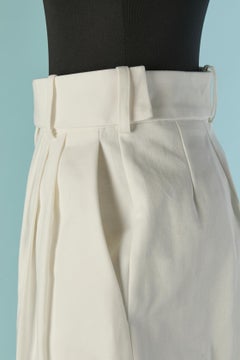 Weiße Baumwollshorts ALEXANDRE VAUTHIER