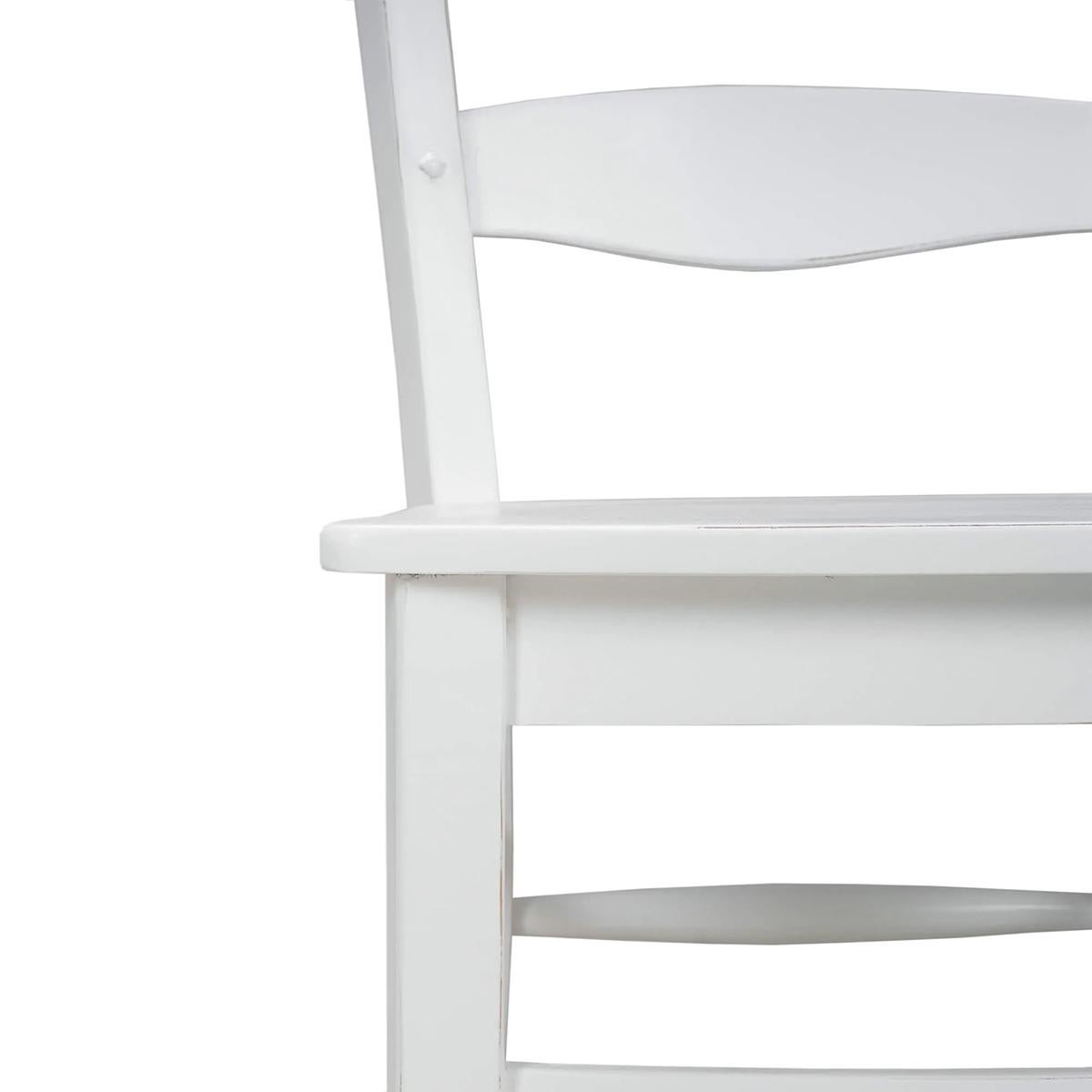 XXI secolo e contemporaneo Sedia da pranzo con schienale a scaletta Whiting (set di 2) in vendita