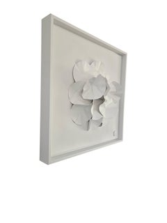 White Cut Paper Sculpture, France, Contemporary