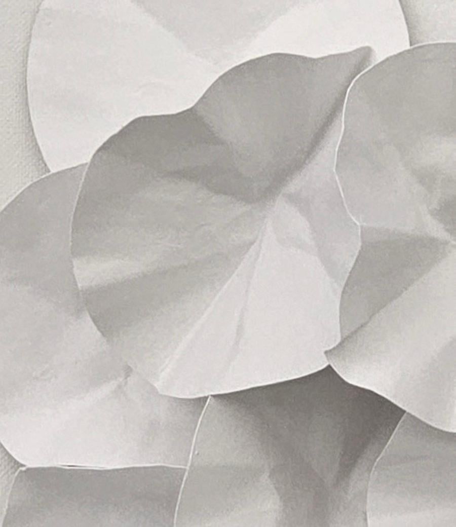 French White Cut Paper Sculpture, France, Contemporary For Sale
