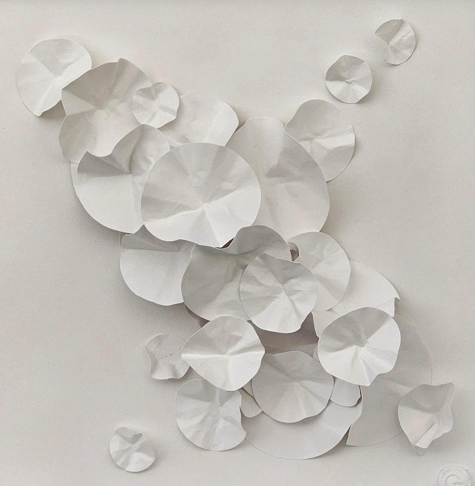 Escultura de papel cortado blanco, Francia, Contemporáneo Francés en venta