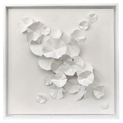 White Cut Paper Sculpture, France, Contemporary