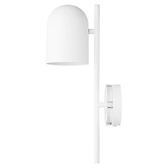 White Cylinder Wall Lamp