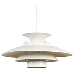 White Danish Design Hanging Lamp